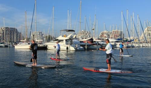 ©RÃ©gis Mortier photography - Stand up paddle dans le port de La Grande Motte (1137_HD) (Copier)